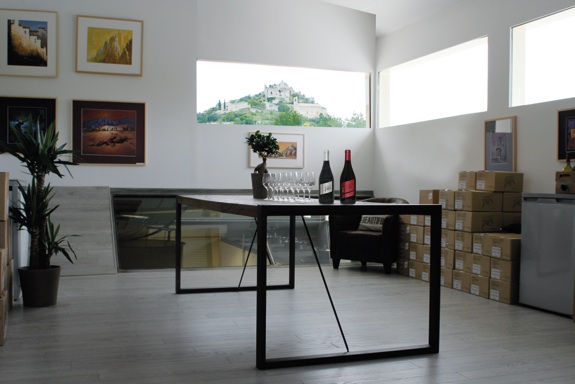 Caveau de degustation du Domaine Tales